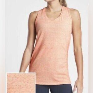 ATHLETA Drishti Textured Tank 2X  Coral